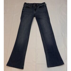 Hollister Jeans Low Rise Boot Size 3S‎ Stretch 26x30 (measure 29) Denim Short